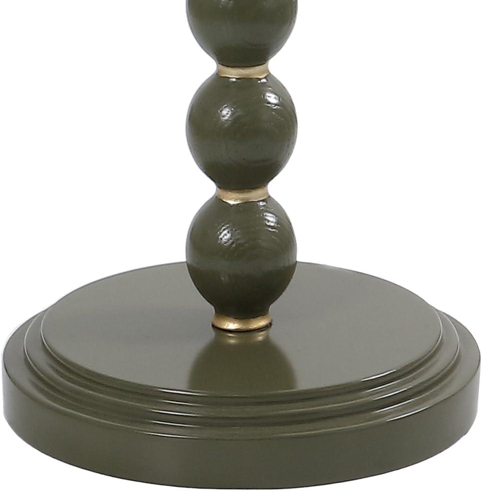 image:imageSAFAVIEH Lighting Collection Callie Green amp Gold Resin 66inch Stacked Ball Standing Floor LampGreenGold