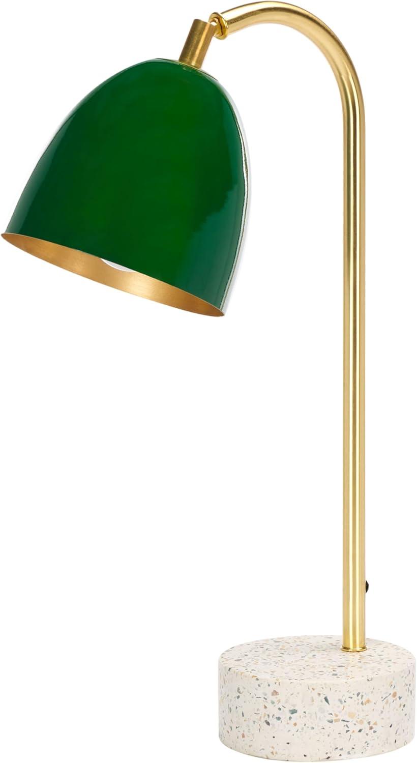 image:imageSAFAVIEH Lighting Collection Nicolai Multicolored 20inch Task Table Lamp LED Bulb Included