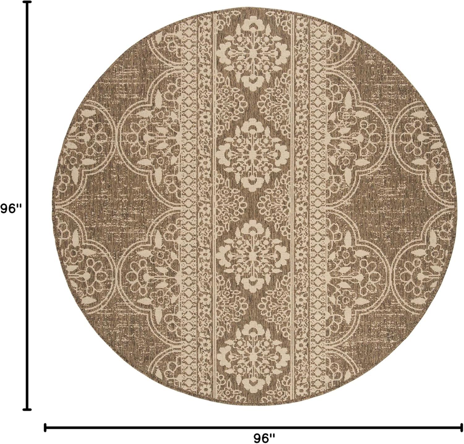 image:imageSAFAVIEH Washable Rug Outdoor Beach House Collection 53 x 76 Cream amp Beige NonShedding amp Easy to Clean Ideal for Patio Backyard Mudroom BHS174ACreamBeige