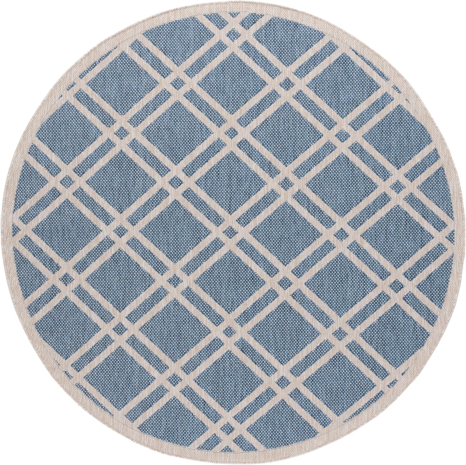 image:imageSAFAVIEH Washable Rug Outdoor Beach House Collection 8 x 10 Blue amp Ivory NonShedding amp Easy to Clean Ideal for Patio Backyard Mudroom BHS282MBlueIvory