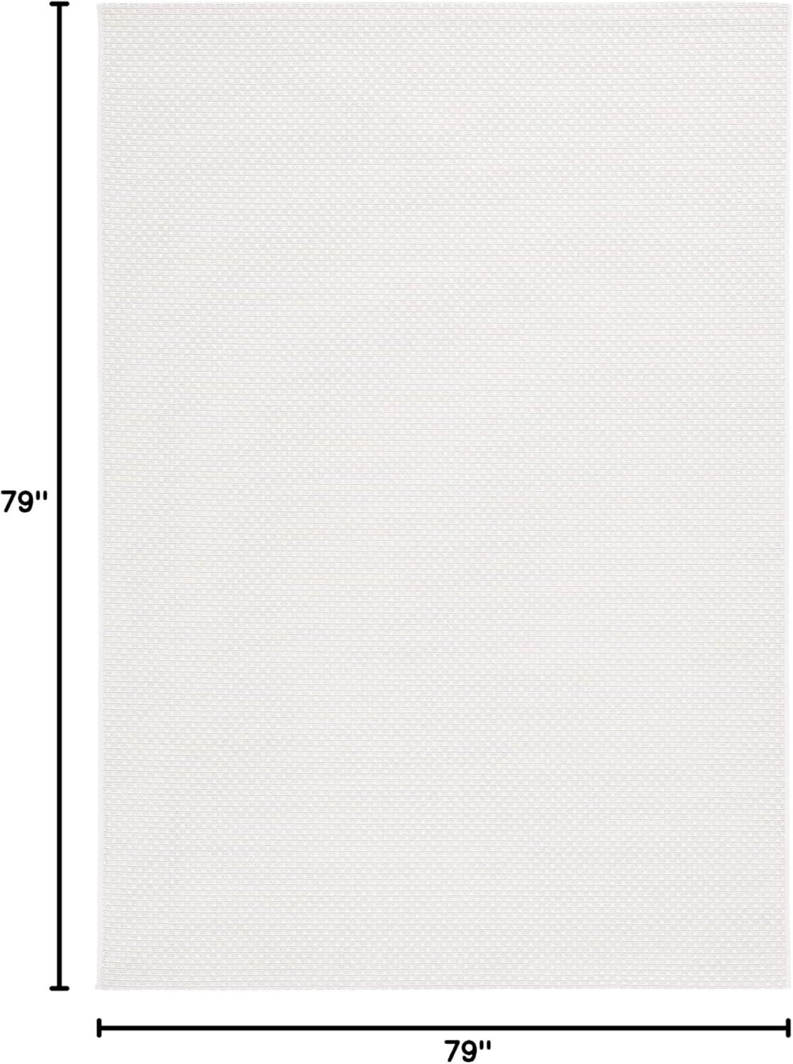 image:imageSAFAVIEH Washable Rug Outdoor Sisal AllWeather Collection 9 x 12 Ivory NonShedding amp Easy to Clean Ideal for Patio Backyard Mudroom SAW640AIvory