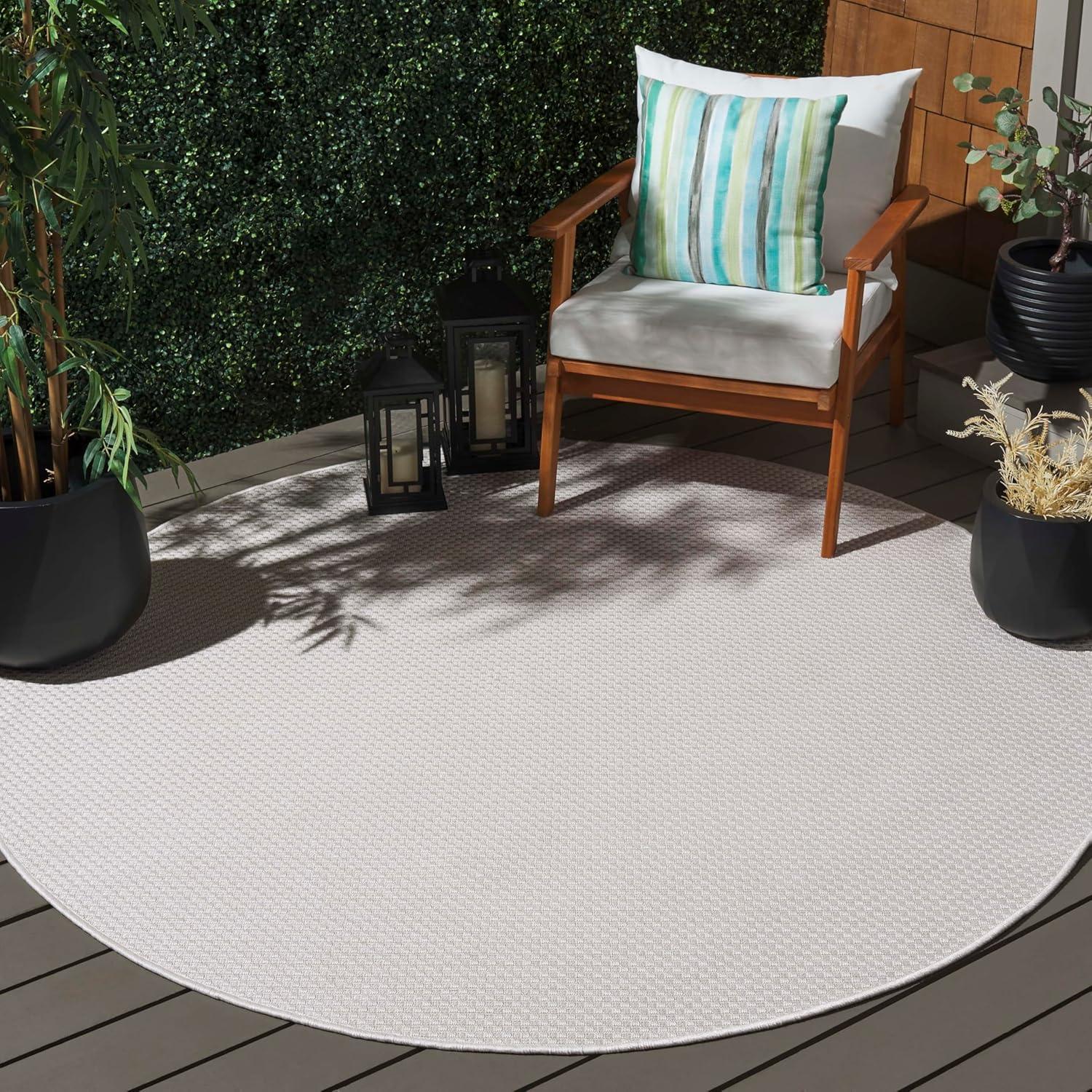 image:imageSAFAVIEH Washable Rug Outdoor Sisal AllWeather Collection 9 x 12 Ivory NonShedding amp Easy to Clean Ideal for Patio Backyard Mudroom SAW640AIvory