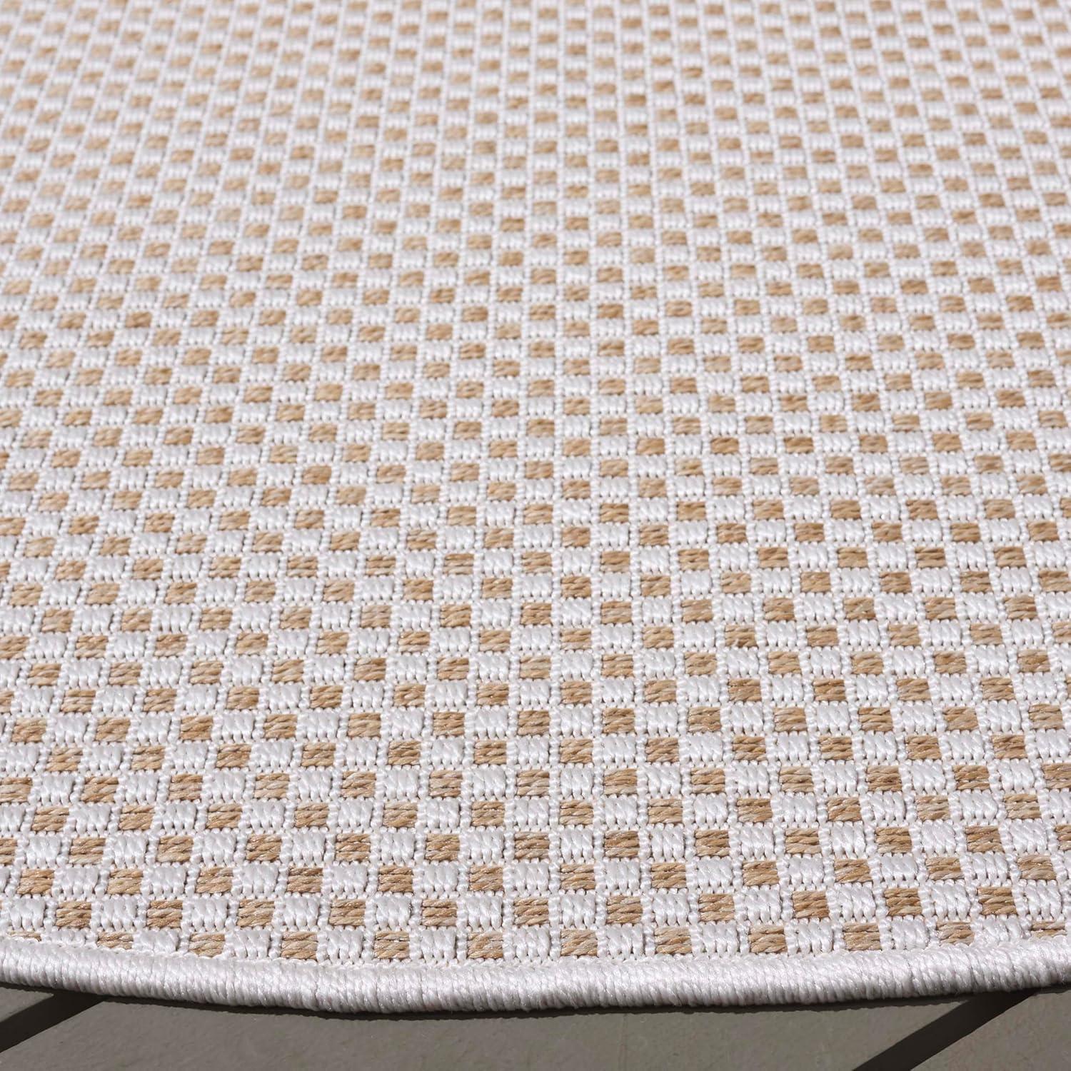 image:imageSAFAVIEH Washable Rug Outdoor Sisal AllWeather Collection 9 x 12 Ivory NonShedding amp Easy to Clean Ideal for Patio Backyard Mudroom SAW640AIvoryNatural