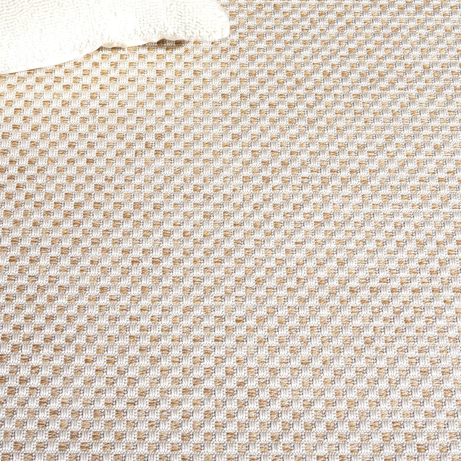 image:imageSAFAVIEH Washable Rug Outdoor Sisal AllWeather Collection 9 x 12 Ivory NonShedding amp Easy to Clean Ideal for Patio Backyard Mudroom SAW640AIvoryNatural