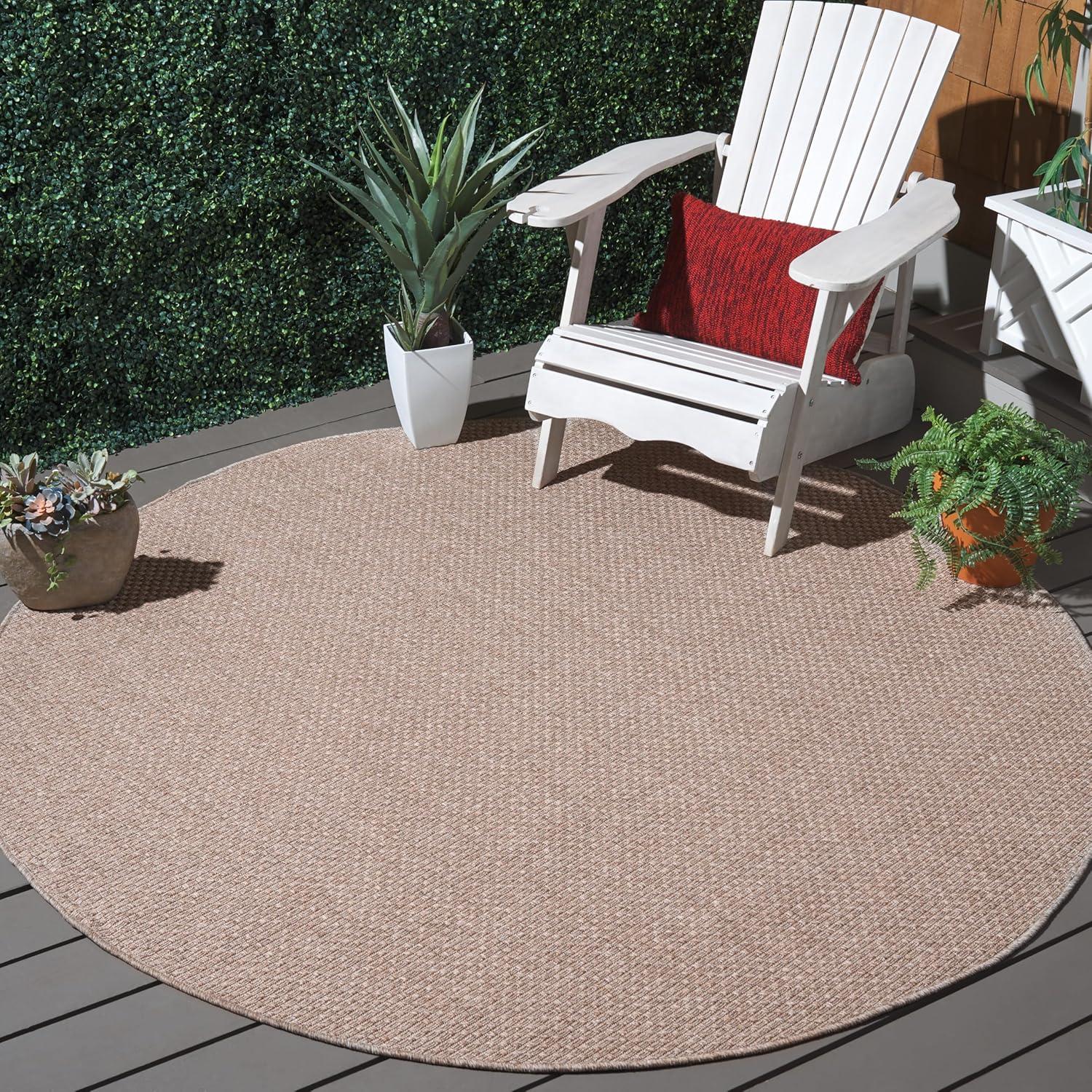 image:imageSAFAVIEH Washable Rug Outdoor Sisal AllWeather Collection 9 x 12 Ivory NonShedding amp Easy to Clean Ideal for Patio Backyard Mudroom SAW640ATaupe