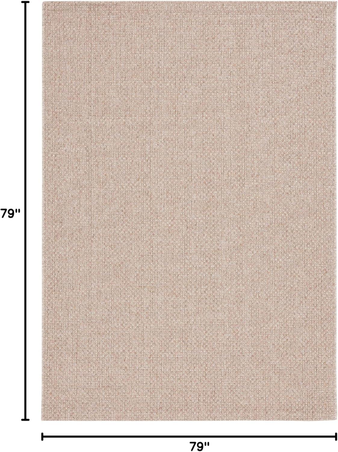image:imageSAFAVIEH Washable Rug Outdoor Sisal AllWeather Collection 9 x 12 Ivory NonShedding amp Easy to Clean Ideal for Patio Backyard Mudroom SAW640ATaupe