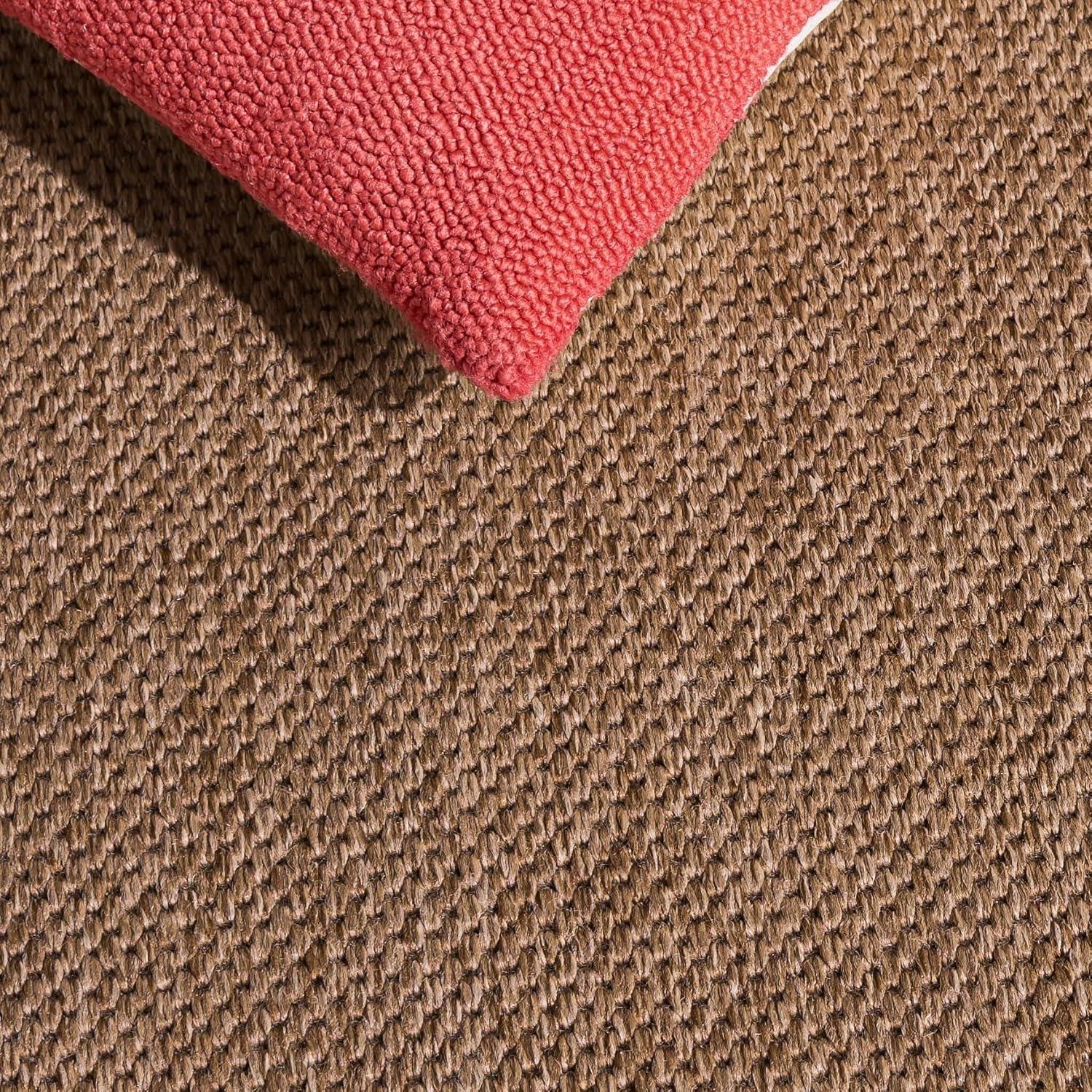 image:imageSAFAVIEH Washable Rug Outdoor Sisal Performance Collection 8 x 10 Natural amp Ivory NonShedding amp Easy to Clean Ideal for Patio Backyard Deck Mudroom Poolside SPF810CNaturalIvory