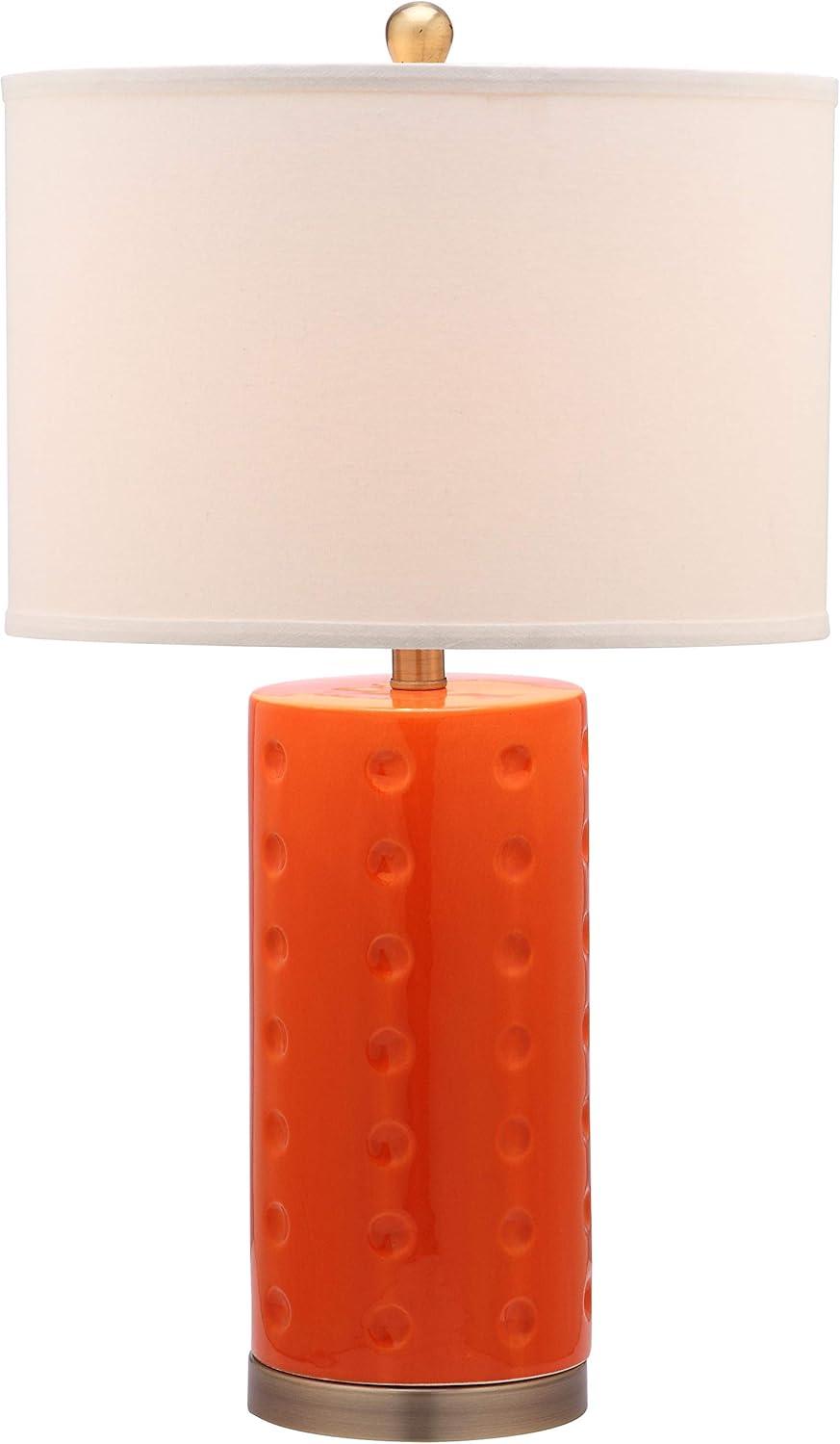 image:imageSafavieh Lighting Collection Roxanne Navy Table Lamp Set of 2Orange Set of 2