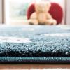 SAFAVIEH Carousel Kids Collection Accent Rug – 4′ x 6′, Ivory & Blue, Non-Shedding & Easy Care, Ideal for High Traffic Areas for Boys & Girls in Playroom, Nursery, Bedroom (CRK167A)(Navy/Ivory)