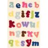 SAFAVIEH Kids Collection Area Rug – 5′ x 8′, Ivory & Multi, Handmade Alphabet Letters Wool, Ideal for High Traffic Areas in Living Room, Bedroom (SFK389A)(Ivory/Multi)