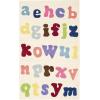 SAFAVIEH Kids Collection Area Rug – 5′ x 8′, Ivory & Multi, Handmade Alphabet Letters Wool, Ideal for High Traffic Areas in Living Room, Bedroom (SFK389A)(Ivory/Multi)