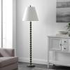 SAFAVIEH Lighting Collection Callie Green & Gold Resin 66-inch Stacked Ball Standing Floor Lamp(Green/Gold)