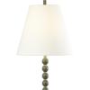 SAFAVIEH Lighting Collection Callie Green & Gold Resin 66-inch Stacked Ball Standing Floor Lamp(Green/Gold)