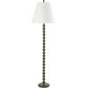 SAFAVIEH Lighting Collection Callie Green & Gold Resin 66-inch Stacked Ball Standing Floor Lamp(Green/Gold)