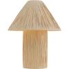 SAFAVIEH Lighting Collection Cassie Natural 20-inch Table Lamp (LED Bulb Included)