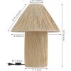 SAFAVIEH Lighting Collection Cassie Natural 20-inch Table Lamp (LED Bulb Included)