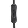 SAFAVIEH Lighting Collection Dani Walnut/Black 16-inch Table Lamp (LED Bulb Included)