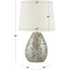 SAFAVIEH Lighting Collection Garrick Black Ceramic 22-inch Table Lamp (LED Bulb Included)