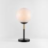 SAFAVIEH Lighting Collection Gemini Gold 17-inch Table Lamp (LED Bulb Included)(Black/Gold)