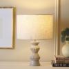 SAFAVIEH Lighting Collection Isano Grey 17-inch Table Lamp (LED Bulb Included)