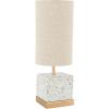 SAFAVIEH Lighting Collection Jarelle Natural/Gold 17-inch Table Lamp (LED Bulb Included)