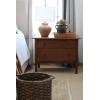 SAFAVIEH Lighting Collection Kamryn Rustic Farmhouse Brown 23-inch Bedroom Living Room Home Office Desk Nightstand Table Lamp (LED Bulb Included)