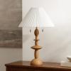 SAFAVIEH Lighting Collection Mensy Natural Resin 29-inch Table Lamp for Bedroom, Living Room, Home Office, Desk, Nightstand (LED Bulb Included)(Natural)