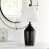 SAFAVIEH Lighting Collection Selna Dark Brown Table Lamp (LED Bulb Included)