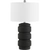 SAFAVIEH Lighting Collection Sero Black 25-inch Table Lamp (LED Bulb Included)