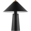 SAFAVIEH Lighting Collection Syuna Black/Gold 17-inch Table Lamp (LED Bulb Included)