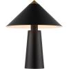 SAFAVIEH Lighting Collection Syuna Black/Gold 17-inch Table Lamp (LED Bulb Included)