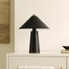 SAFAVIEH Lighting Collection Syuna Black/Gold 17-inch Table Lamp (LED Bulb Included)