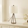 SAFAVIEH Lighting Collection Vernelle Black 21-inch Table Lamp (LED Bulb Included)