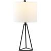 SAFAVIEH Lighting Collection Vernelle Black 21-inch Table Lamp (LED Bulb Included)