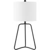 SAFAVIEH Lighting Collection Weyn Black 20-inch Table Lamp (LED Bulb Included)