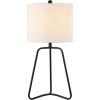 SAFAVIEH Lighting Collection Weyn Black 20-inch Table Lamp (LED Bulb Included)