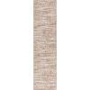 SAFAVIEH Outdoor Area Rug 8×10 – Beach House Collection – Large – Modern Design, Black & Beige, Weather Resistant, Non-Shedding & Easy Cleaning, Ideal for Patio, Backyard, Deck, Dining Space (BHS424Z)(Brown/Ivory)