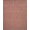 SAFAVIEH Washable Rug Outdoor Courtyard Collection – 8′ x 10′, Red & Beige, Non-Shedding & Easy Cleaning, Ideal for Patio, Backyard, Mudroom (CYS8521-365)