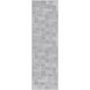 SAFAVIEH Washable Rug Outdoor Milos Collection – 5′ x 7’6″, Beige, Non-Shedding & Easy to Clean, Ideal for Patio, Backyard, Mudroom (MLO108B)(Grey)