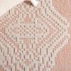 SAFAVIEH Washable Rug Outdoor Milos Collection – 5′ x 7’6″, Rust & Ivory, Non-Shedding & Easy to Clean, Ideal for Patio, Backyard, Mudroom (MLO102P)