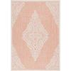 SAFAVIEH Washable Rug Outdoor Milos Collection – 5′ x 7’6″, Rust & Ivory, Non-Shedding & Easy to Clean, Ideal for Patio, Backyard, Mudroom (MLO102P)