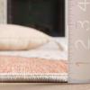 SAFAVIEH Washable Rug Outdoor Milos Collection – 5′ x 7’6″, Rust & Ivory, Non-Shedding & Easy to Clean, Ideal for Patio, Backyard, Mudroom (MLO102P)