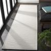 SAFAVIEH Washable Rug Outdoor Sisal All-Weather Collection – 9′ x 12′, Ivory, Non-Shedding & Easy to Clean, Ideal for Patio, Backyard, Mudroom (SAW640A)(Ivory)