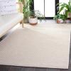 SAFAVIEH Washable Rug Outdoor Sisal All-Weather Collection – 9′ x 12′, Ivory, Non-Shedding & Easy to Clean, Ideal for Patio, Backyard, Mudroom (SAW640A)(Ivory/Natural)