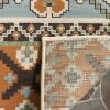 SAFAVIEH Washable Rug Outdoor Veranda Collection – 8′ x 11′, Beige & Grey, Non-Shedding & Easy to Clean, Ideal for Patio, Backyard, Mudroom (VER097-3413)(Green/Terracotta)