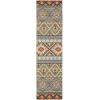 SAFAVIEH Washable Rug Outdoor Veranda Collection – 8′ x 11′, Beige & Grey, Non-Shedding & Easy to Clean, Ideal for Patio, Backyard, Mudroom (VER097-3413)(Green/Terracotta)