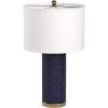 Safavieh Lighting Collection Roxanne Navy Table Lamp, Set of 2(Navy – Set of 2)