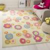 SAFAVIEH Kids Collection Accent Rug – 3′ x 5′, Light Green & Multi, Handmade Floral Wool, Ideal for High Traffic Areas in Entryway, Living Room, Bedroom (SFK316A)(Light Green/Multi)