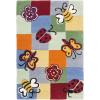 SAFAVIEH Kids Collection Area Rug – 5′ x 8′, Multi, Handmade Wool, Ideal for High Traffic Areas in Living Room, Bedroom (SFK753A)(Multi Color)