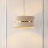 SAFAVIEH Lighting Collection – Alma Bleached Natural Rattan & Brass Gold 4-Light Adjustable Chandelier, Contemporary Glam Hanging Ceiling Fixture with LED Bulbs Included (CHA4037A)